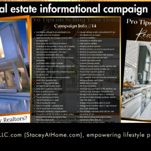 Download & brand this as yours... Realtor interviews! Strategic real estate campaign full of info, SphericalLLC.com for more campaigns!