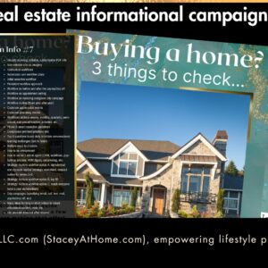 BUYER'S AGENTS! Perfect download to help us Realtors, just add your brand and get to work! Buying a home, 3 things to check, secret strategies & pro tips for sales! SphericalLLC.com for more...